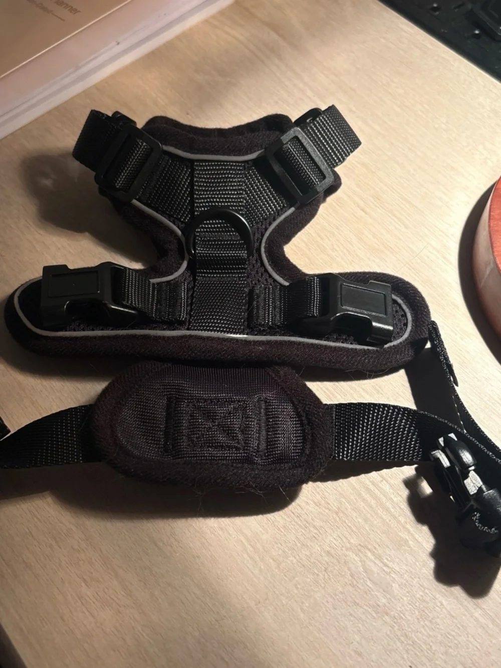 Black Cat Harness- XS Size Tag